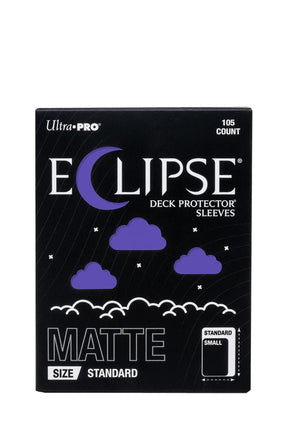 Ultra Pro - 105 Matte Sleeves Standardgrösse - Eclipse - Royal Purple