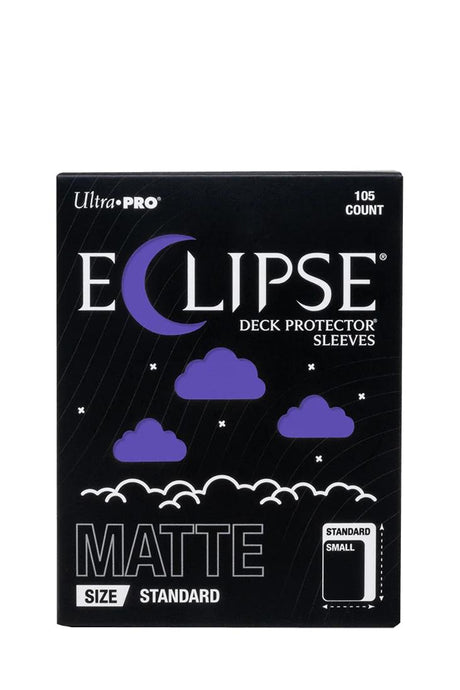 Ultra Pro - 105 Matte Sleeves Standardgrösse - Eclipse - Royal Purple