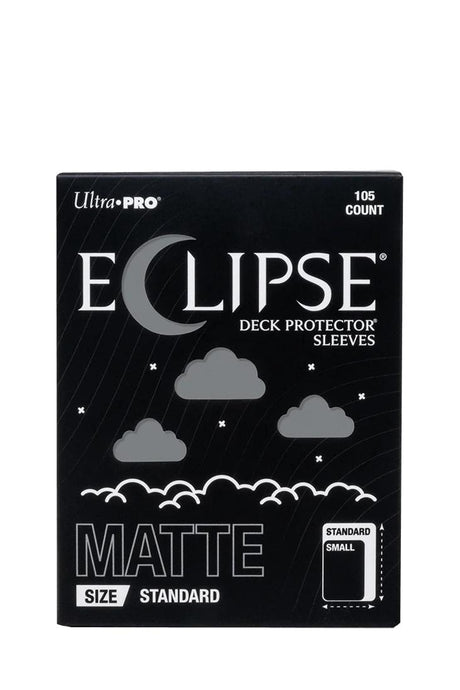 Ultra Pro - 105 Matte Sleeves Standardgrösse - Eclipse - Smoke Grey