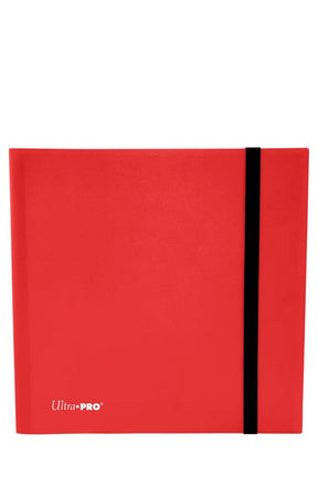 Ultra Pro - 12-Pocket PRO-Binder - Eclipse - Apple Red