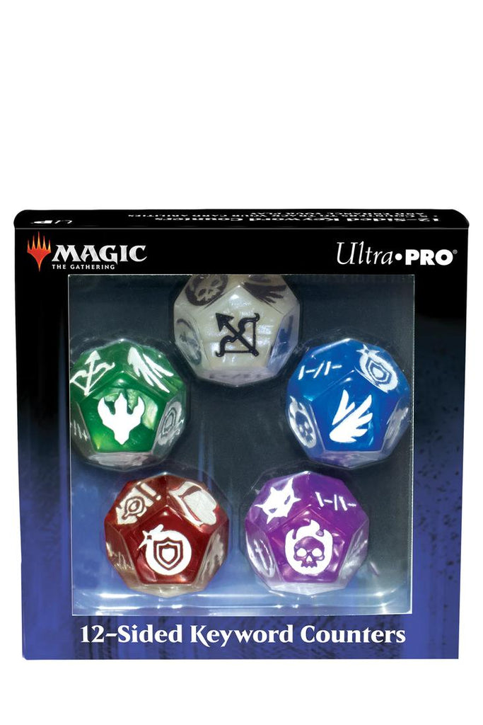 Ultra Pro - 5er-Pack D12 Keyword Counters für Magic The Gathering