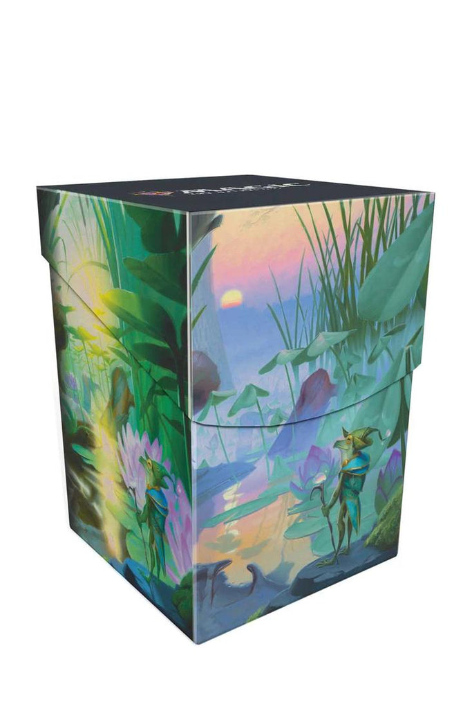 Ultra Pro - Bloomburrow 100+ Deckbox - Season Lands Island