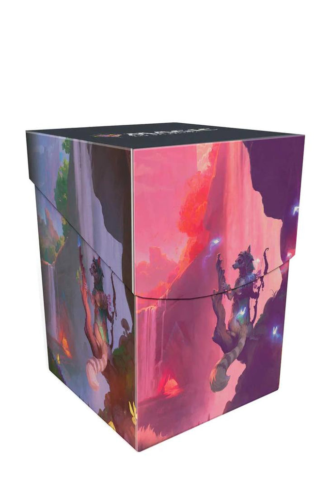 Ultra Pro - Bloomburrow 100+ Deckbox - Season Lands Mountain