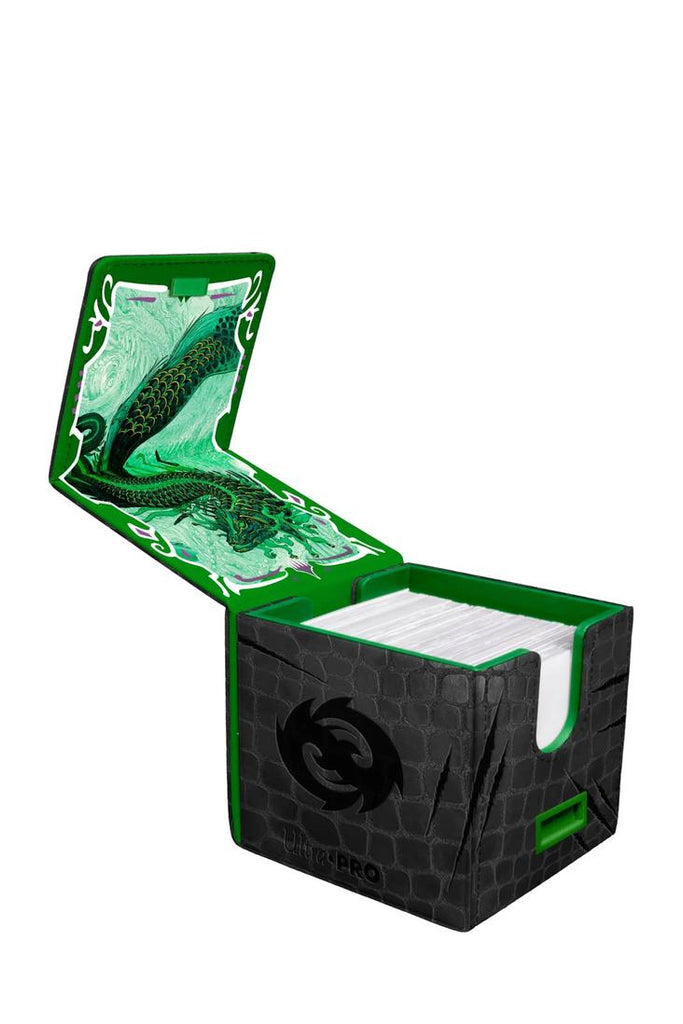 Ultra Pro - Tarkir Dragonstorm Premium Alcove Edge Deckbox - Teval, Arbiter of Virtue