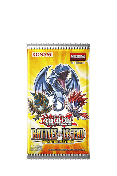 Yu-Gi-Oh! - Battles of Legend Monster Mayhem Booster - Englisch