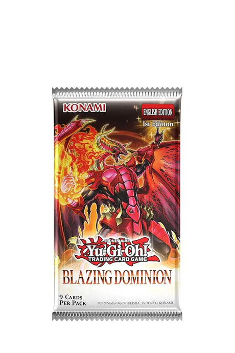 Yu-Gi-Oh! - Blazing Dominion Booster - Englisch
