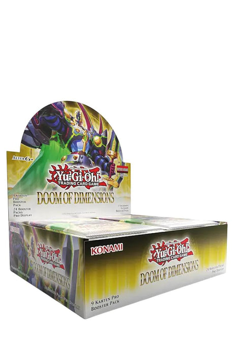 Yu-Gi-Oh! - Doom of Dimensions Booster Display - Deutsch