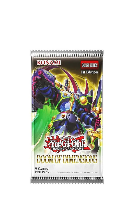 Yu-Gi-Oh! - Doom of Dimensions Booster - Englisch
