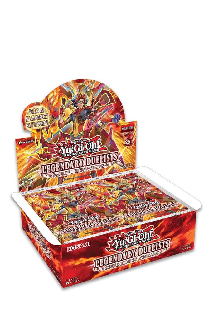 Yu-Gi-Oh! - Legendary Duelists Soulburning Volcano Booster Display - Englisch