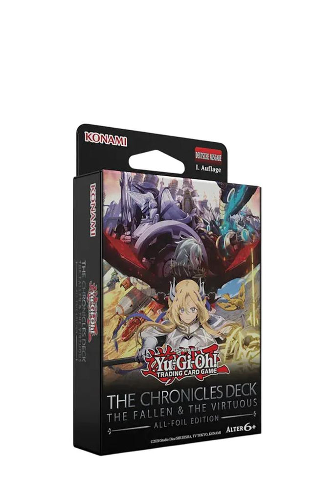 Yu-Gi-Oh! - The Chronicles Deck The Fallen & The Virtuous (All-Foil Edition) - Deutsch