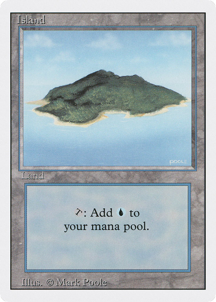 Magic: The Gathering - Island - Revised Edition