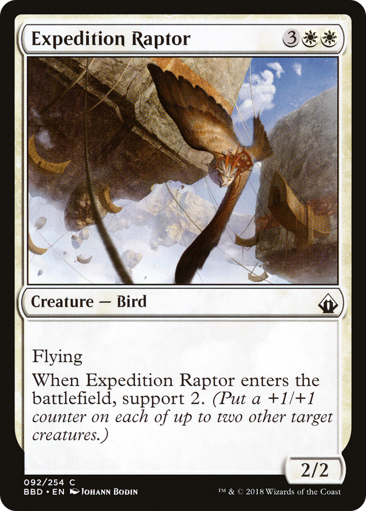 Magic: The Gathering - Expedition Raptor Foil - Battlebond