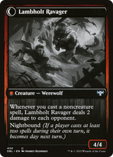 Magic: The Gathering - Lambholt Raconteur // Lambholt Ravager Foil - Innistrad: Double Feature