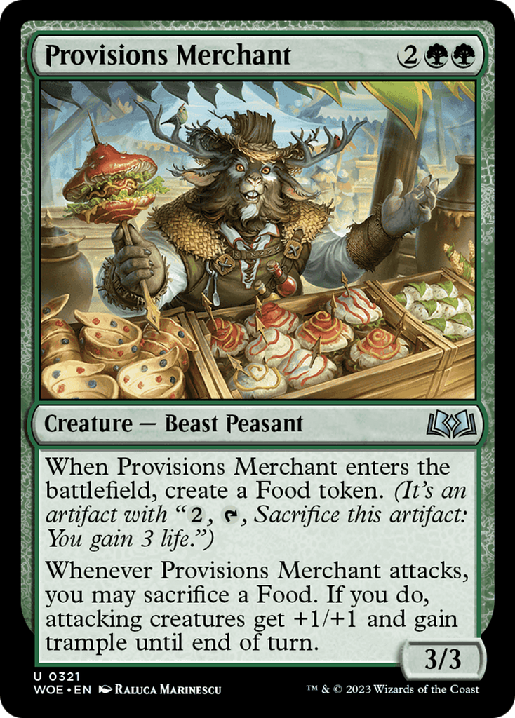 Magic: The Gathering - Provisions Merchant - Wilds of Eldraine