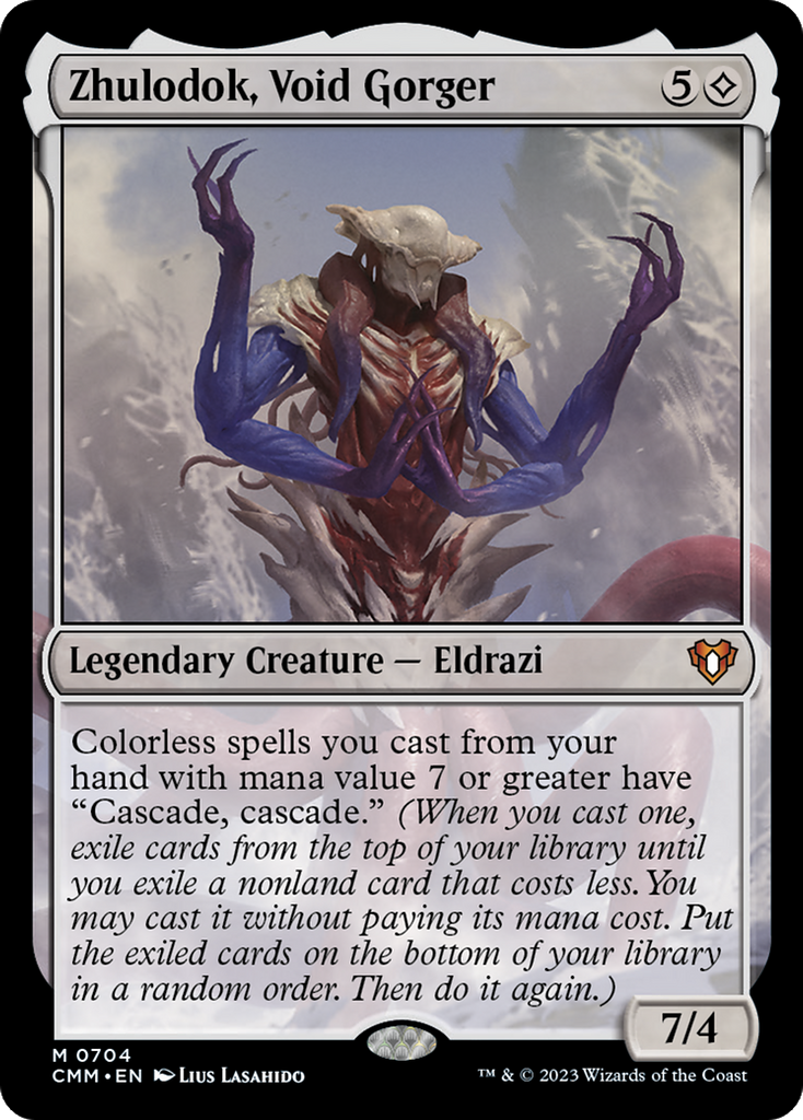 Magic: The Gathering - Zhulodok, Void Gorger Foil - Commander Masters