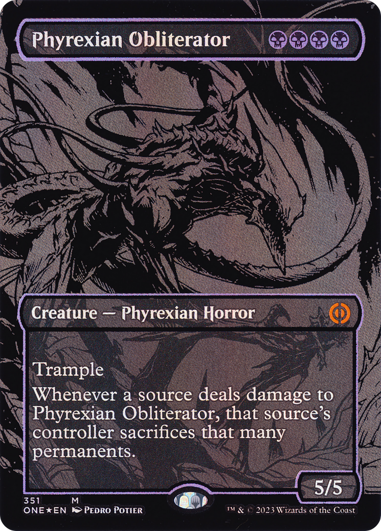 Magic: The Gathering - Phyrexian Obliterator Foil - Phyrexia: All Will Be One