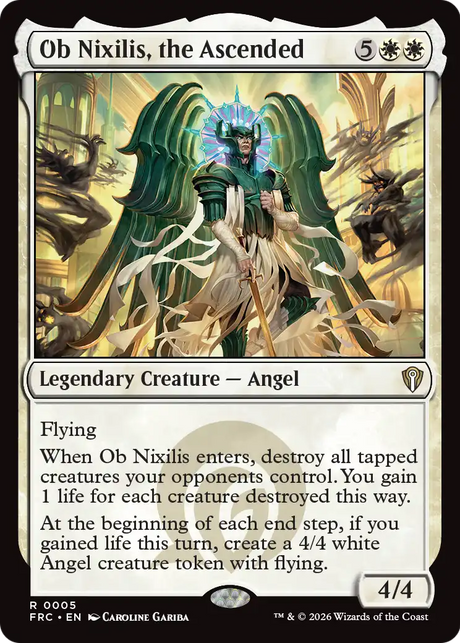 Magic: The Gathering - Ob Nixilis, the Ascended - Reality Fracture Commander