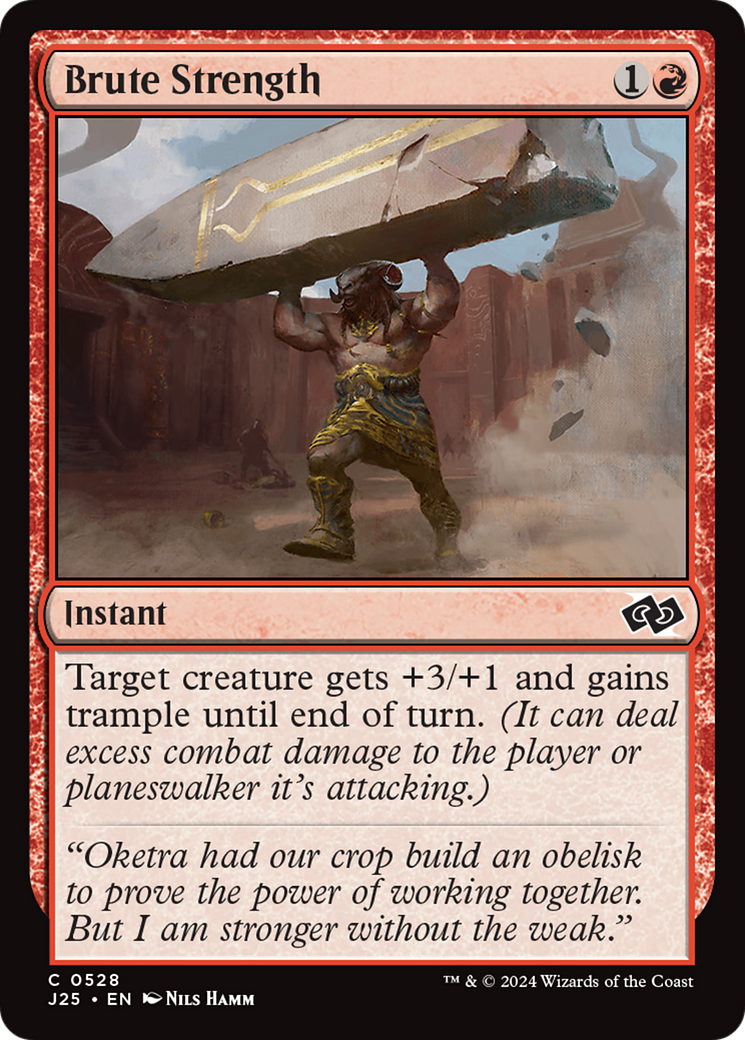 Magic: The Gathering - Brute Strength - Foundations Jumpstart