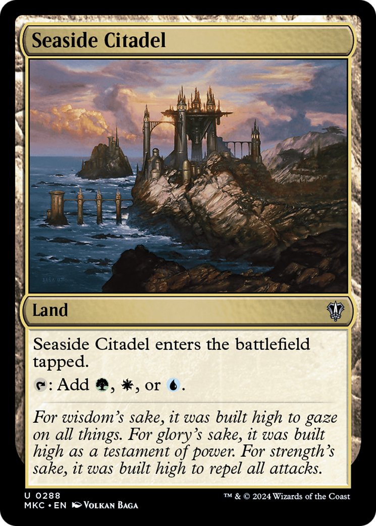 Magic: The Gathering - Seaside Citadel - Murders at Karlov Manor Commander