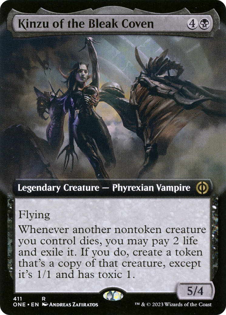 Magic: The Gathering - Kinzu of the Bleak Coven Foil - Phyrexia: All Will Be One