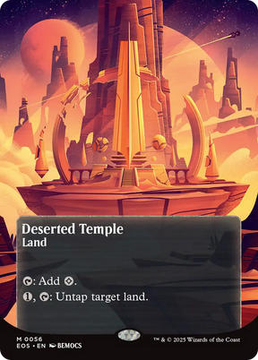 Magic: The Gathering - Deserted Temple - Edge of Eternities: Stellar Sights