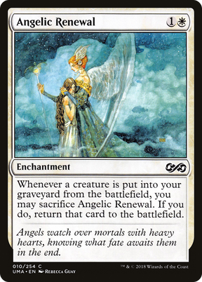 Magic: The Gathering - Angelic Renewal Foil - Ultimate Masters