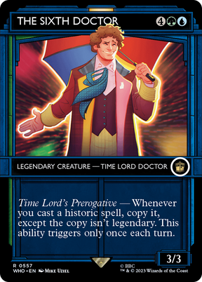Magic: The Gathering - The Sixth Doctor - Doctor Who