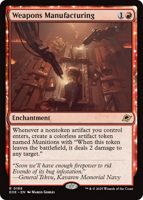 Magic: The Gathering - Weapons Manufacturing - Edge of Eternities