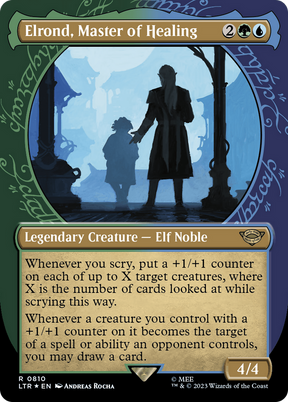 Magic: The Gathering - Elrond, Master of Healing Foil - The Lord of the Rings: Tales of Middle-earth