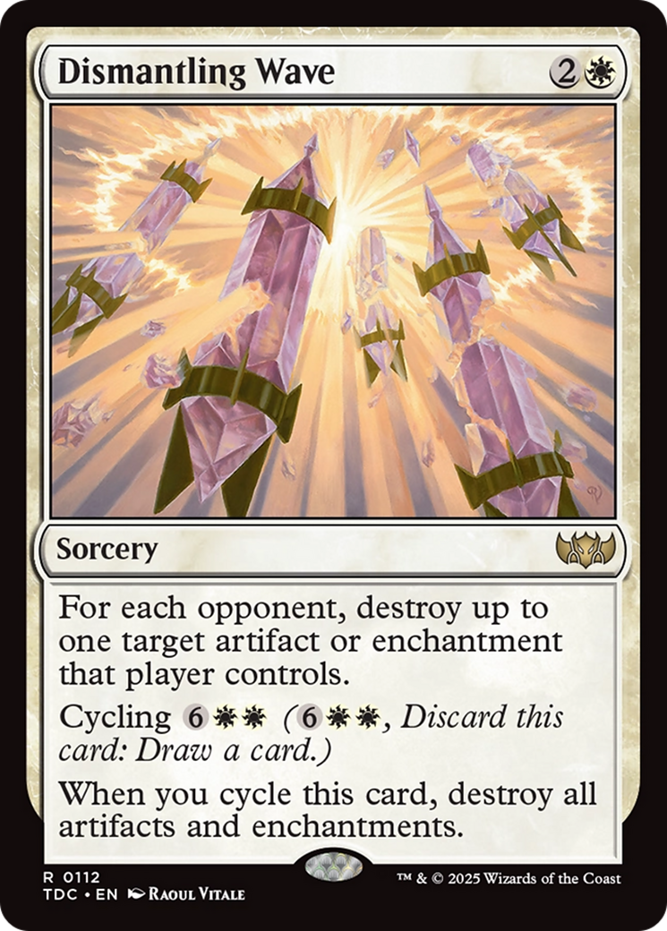 Magic: The Gathering - Dismantling Wave - Tarkir: Dragonstorm Commander