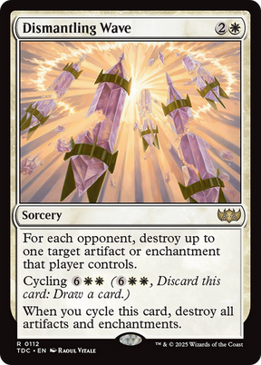 Magic: The Gathering - Dismantling Wave - Tarkir: Dragonstorm Commander
