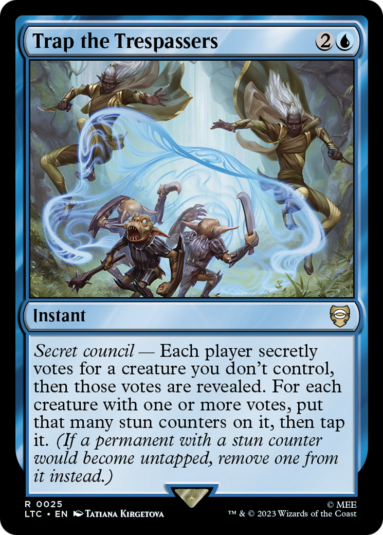 Magic: The Gathering - Trap the Trespassers - Tales of Middle-earth Commander