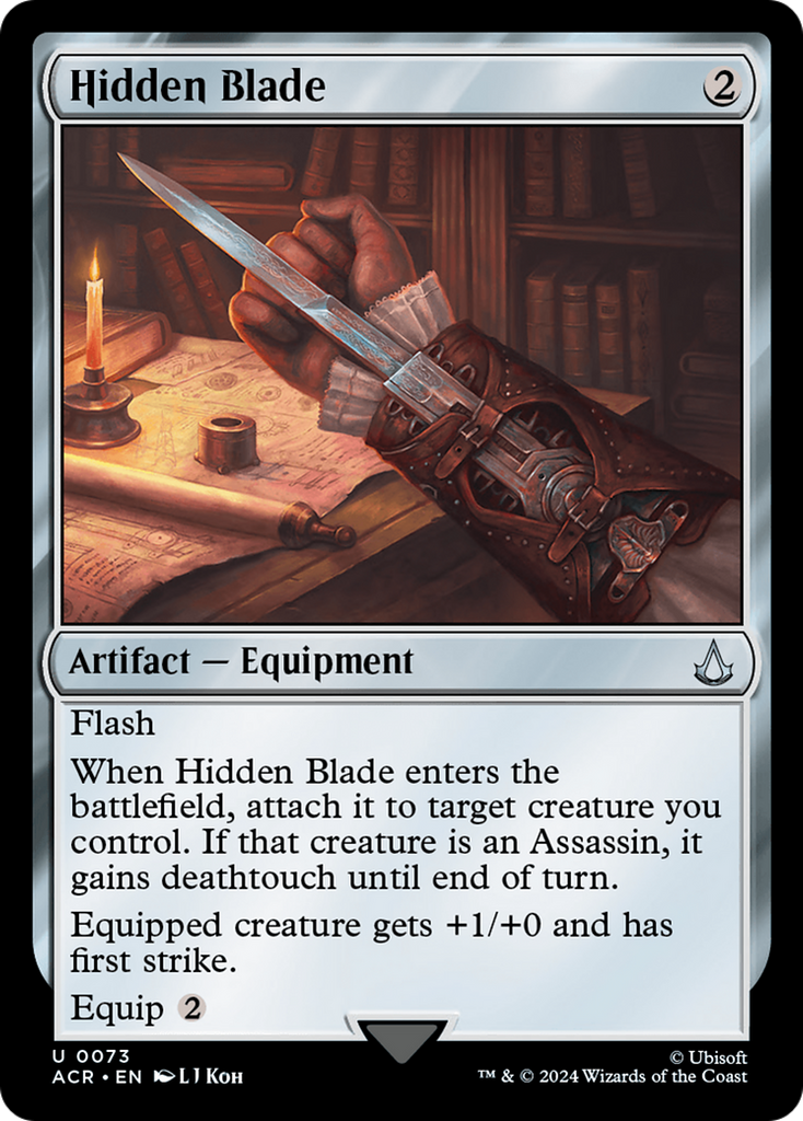 Magic: The Gathering - Hidden Blade Foil - Assassin's Creed