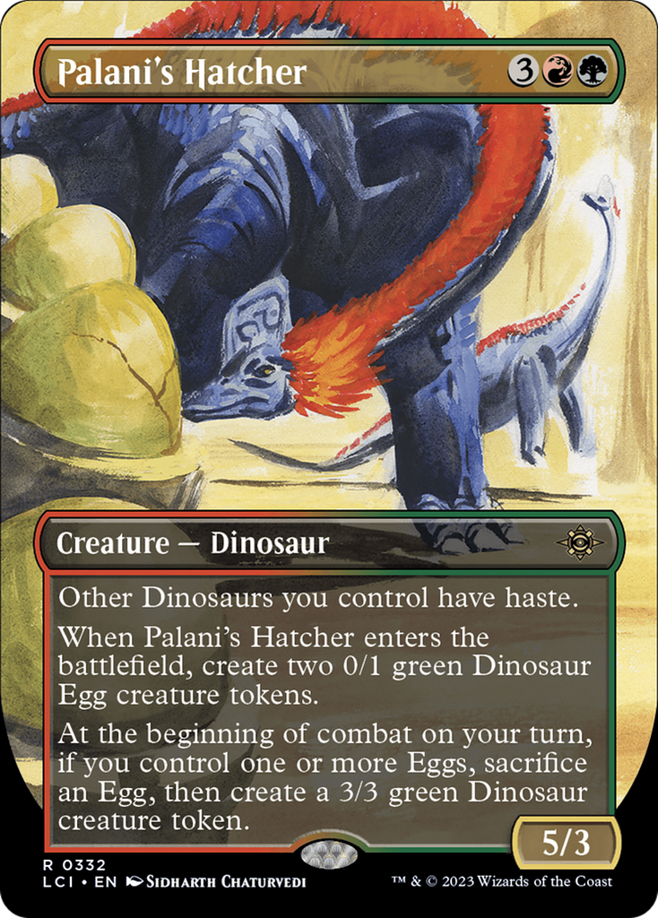 Magic: The Gathering - Palani's Hatcher Foil - The Lost Caverns of Ixalan