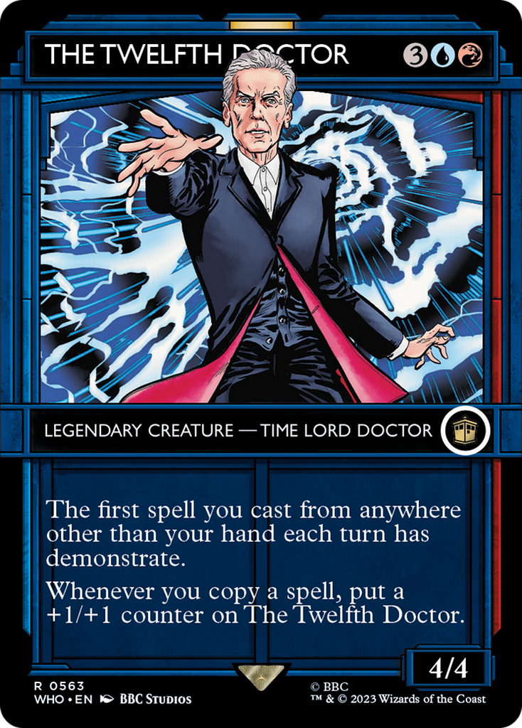 Magic: The Gathering - The Twelfth Doctor Foil - Doctor Who