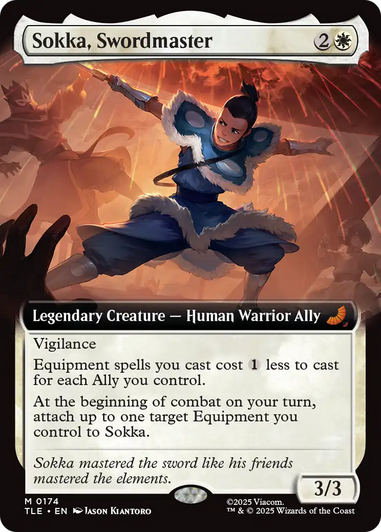 Magic: The Gathering - Sokka, Swordmaster - Avatar: The Last Airbender Eternal
