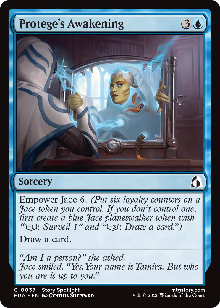 Magic: The Gathering - Protege's Awakening Foil - Reality Fracture