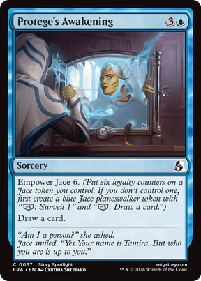 Magic: The Gathering - Protege's Awakening Foil - Reality Fracture
