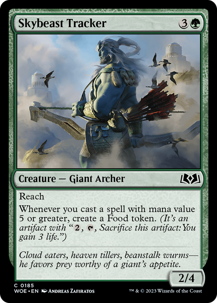 Magic: The Gathering - Skybeast Tracker Foil - Wilds of Eldraine