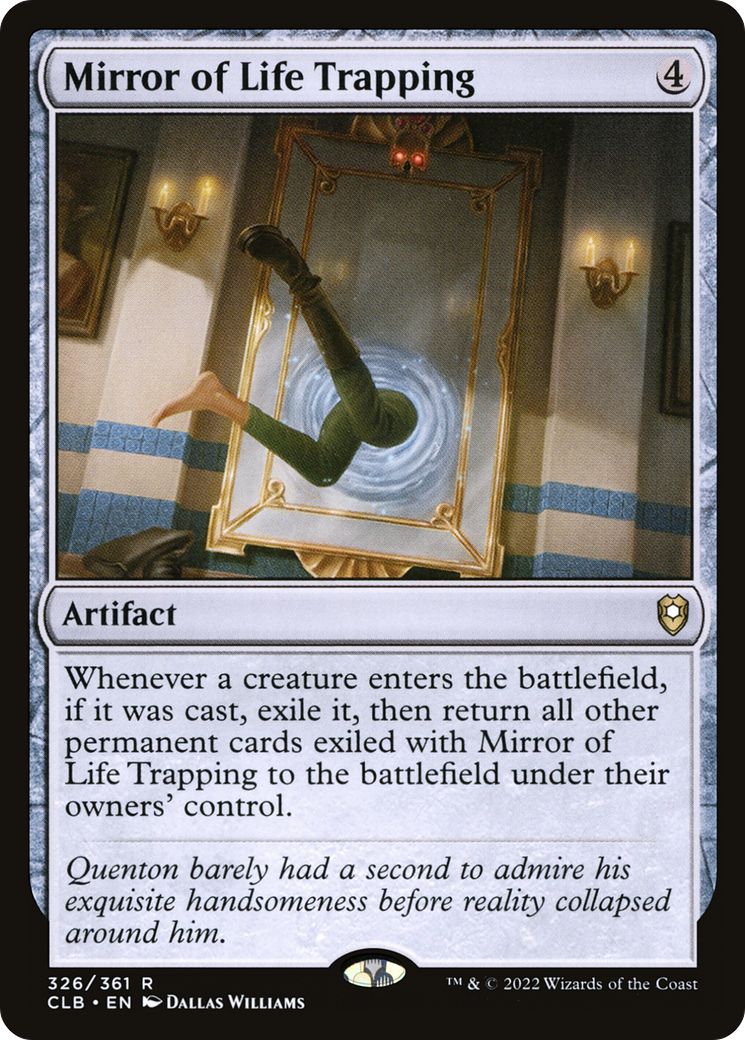 Magic: The Gathering - Mirror of Life Trapping - Commander Legends: Battle for Baldur's Gate