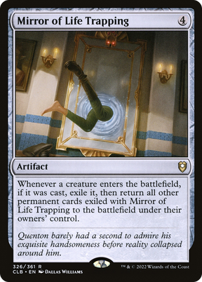Magic: The Gathering - Mirror of Life Trapping - Commander Legends: Battle for Baldur's Gate