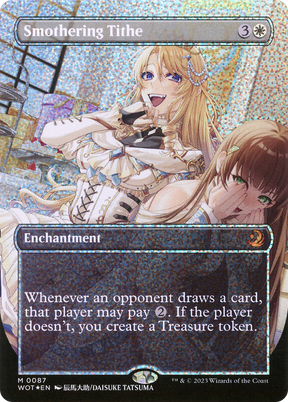 Magic: The Gathering - Smothering Tithe Foil - Wilds of Eldraine: Enchanting Tales