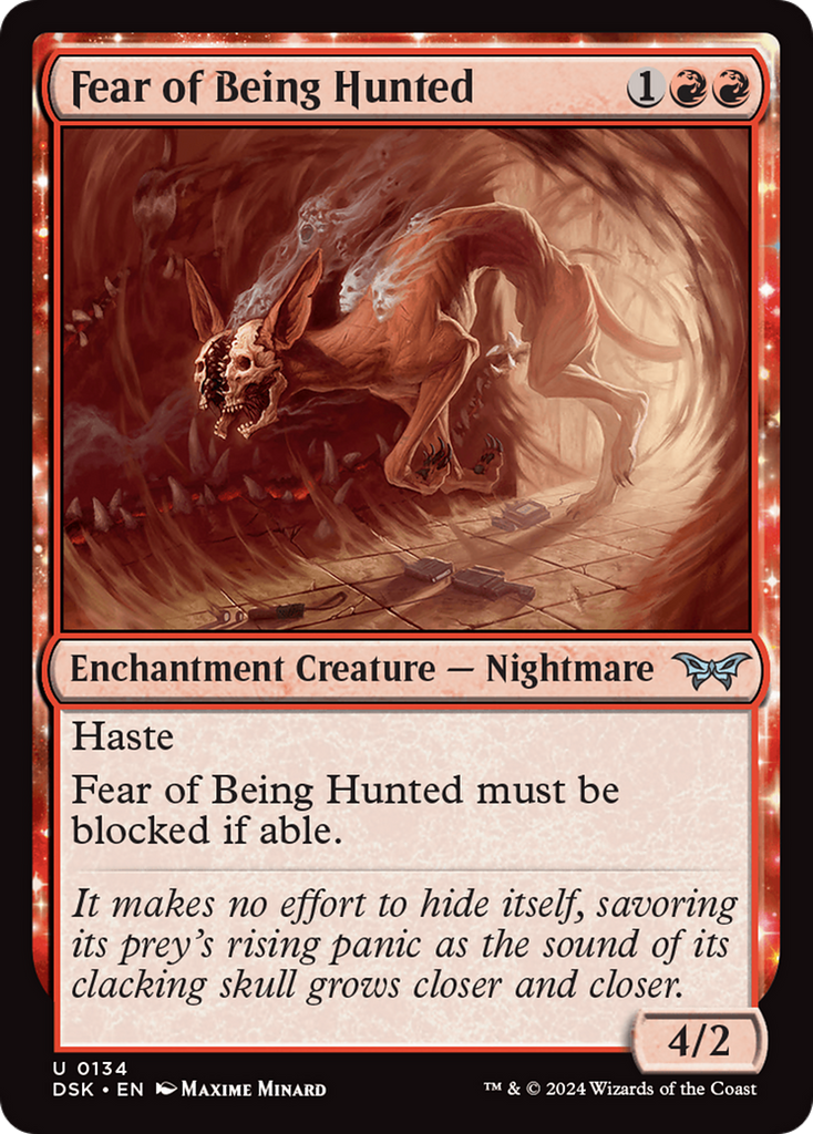 Magic: The Gathering - Fear of Being Hunted - Duskmourn: House of Horror