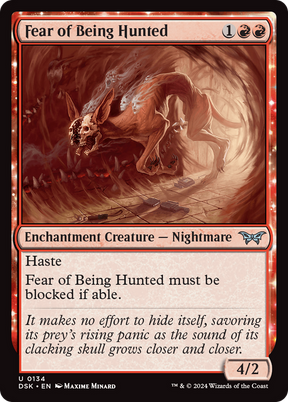 Magic: The Gathering - Fear of Being Hunted - Duskmourn: House of Horror