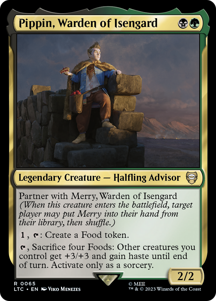 Magic: The Gathering - Pippin, Warden of Isengard - Tales of Middle-earth Commander
