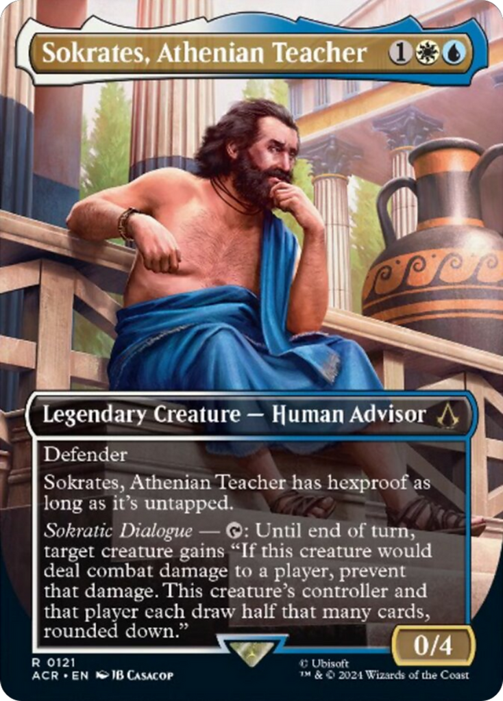 Magic: The Gathering - Sokrates, Athenian Teacher - Assassin's Creed