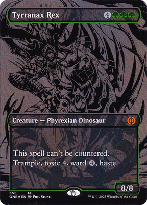 Magic: The Gathering - Tyrranax Rex Foil - Phyrexia: All Will Be One
