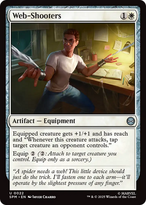 Magic: The Gathering - Web-Shooters Foil - Marvel's Spider-Man