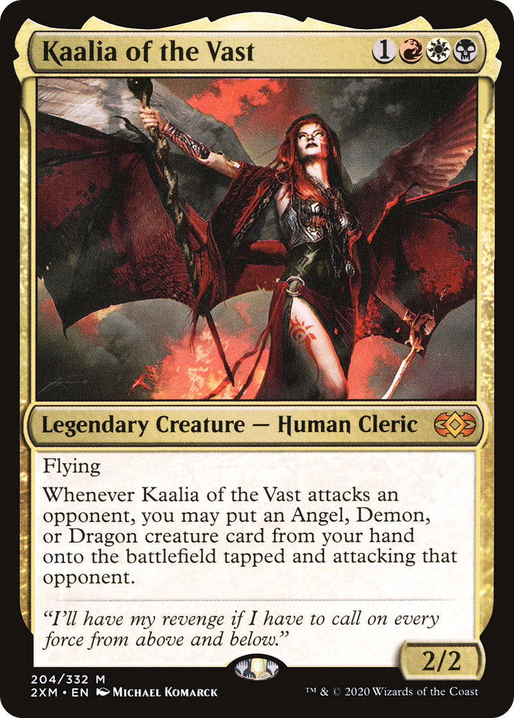 Magic: The Gathering - Kaalia of the Vast Foil - Double Masters