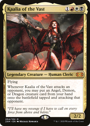 Magic: The Gathering - Kaalia of the Vast Foil - Double Masters